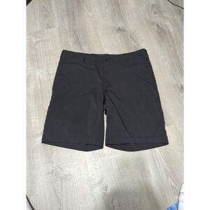 BCG Mens Black Essential Golf Shorts Size‎ 34x 10 Inch Inseam 556